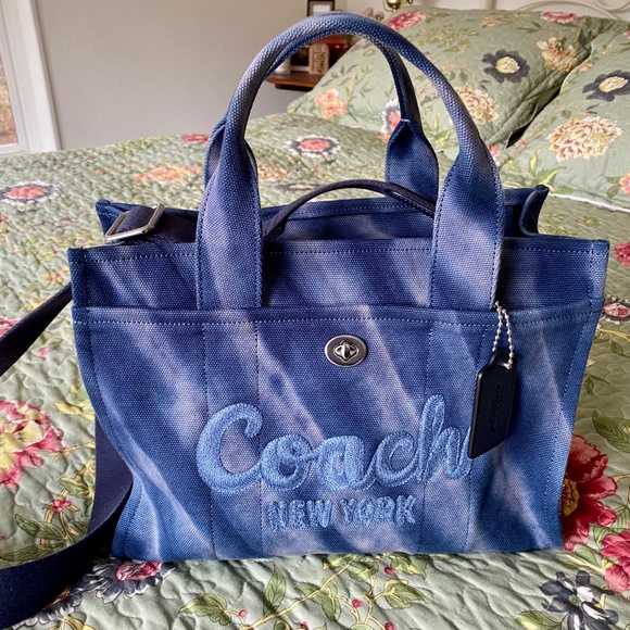 Coach Cargo Tote Bag - Tie Dye Cotton Bag - Picture 5 of 14